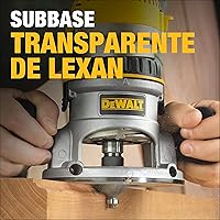 Vista 4 de Rebajadora de base fija de 1 3/4 DEWALT DW616