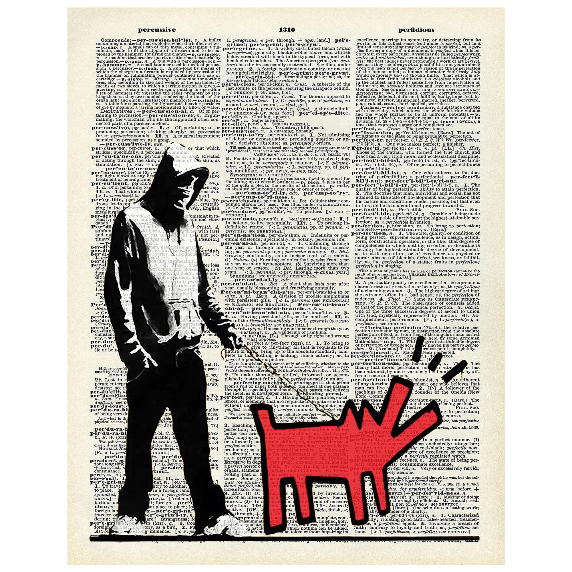 Keith Haring Wall Art 11x14