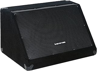 Sound Town Passive DJ PA Stage Monitor Speaker METIS-10M 10” 300W with Compression Driver for Live Sound, Bar, Church