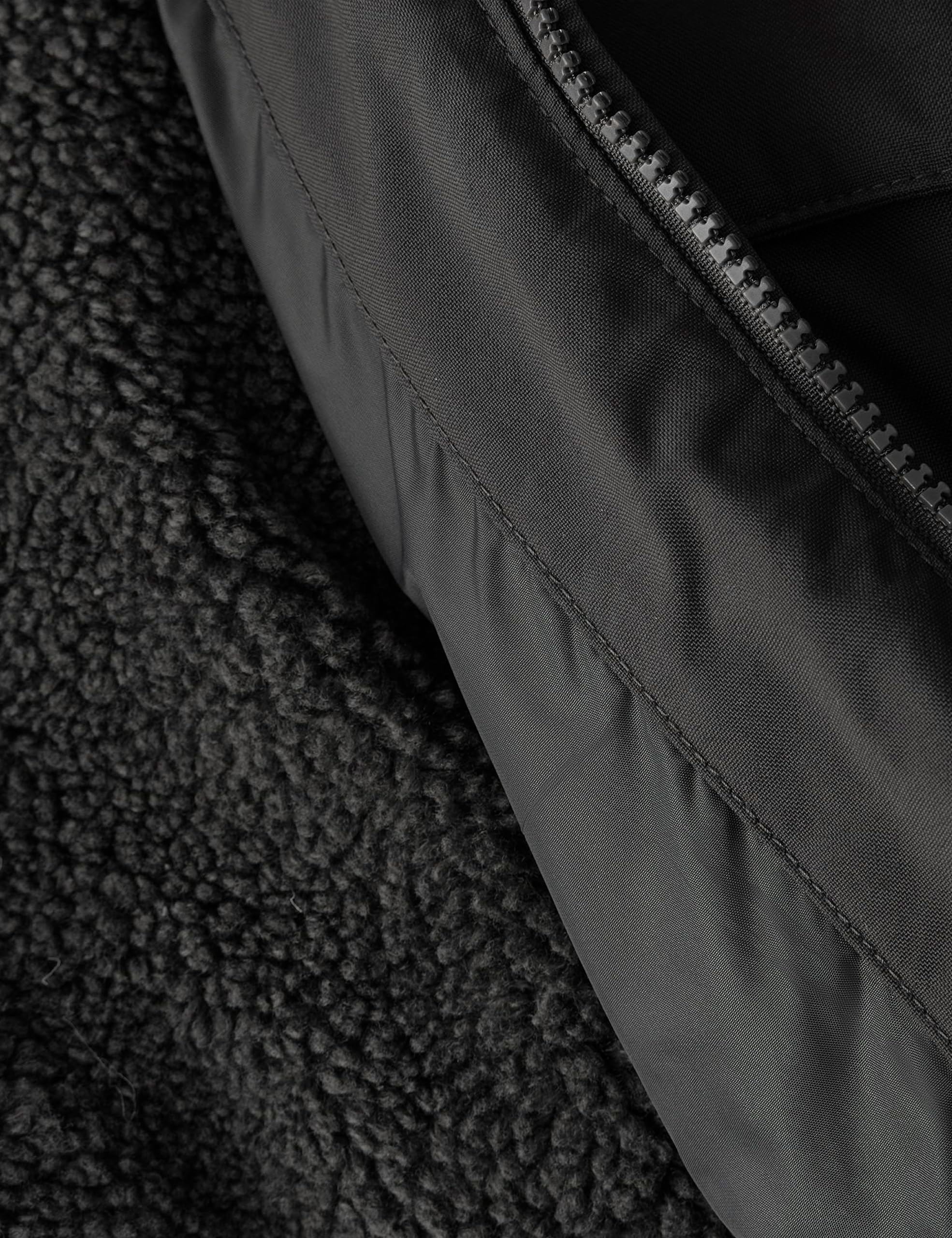Carhartt Montana Loose Fit kurtka męska – wyściełana wiatroszczelna i wodoodporna kurtka robocza z podszewką Sherpa – kurtka izolacyjna z przeciwdeszczowym Defender i kapturem – kurtka outdoorowa