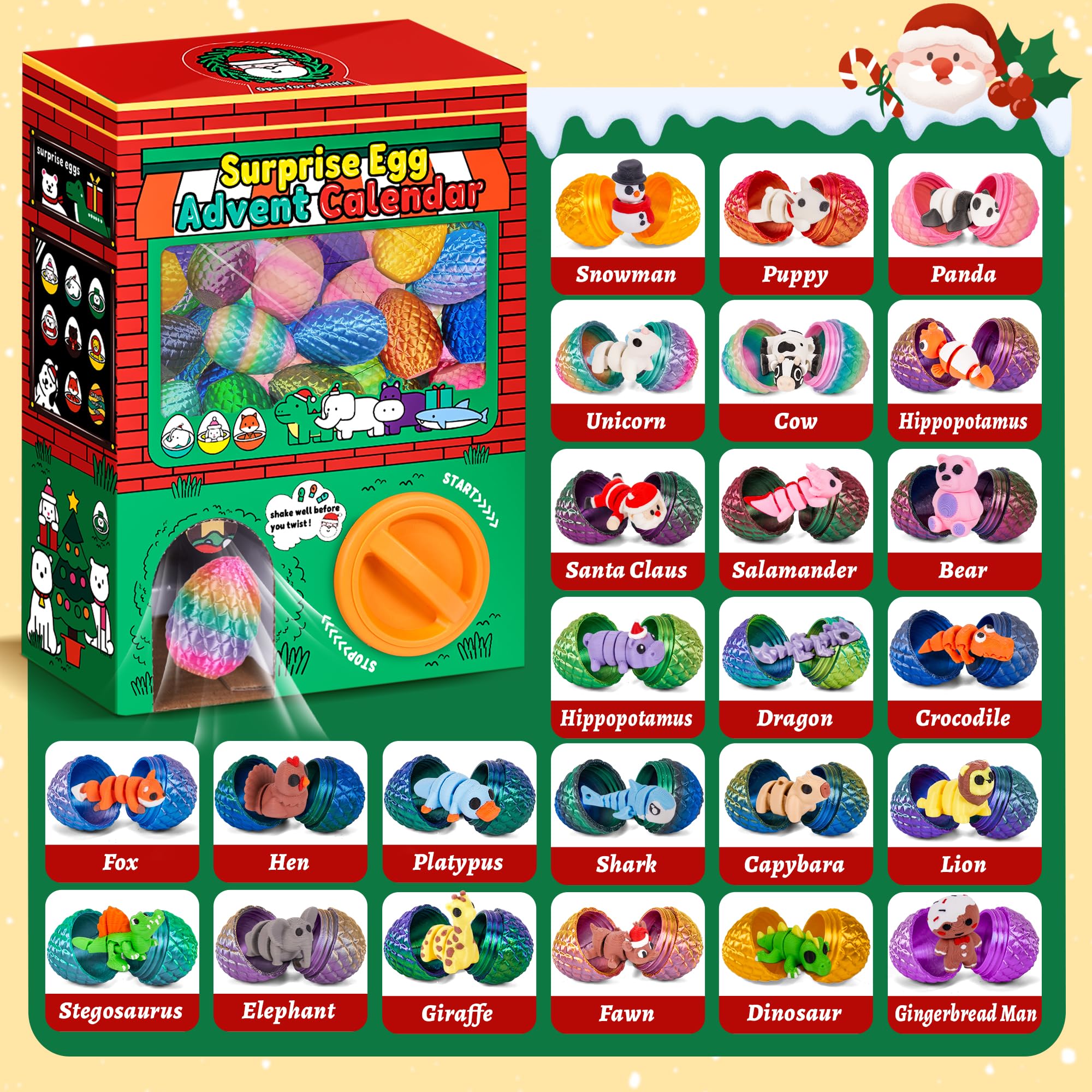 Calendarios de Adviento de Navidad