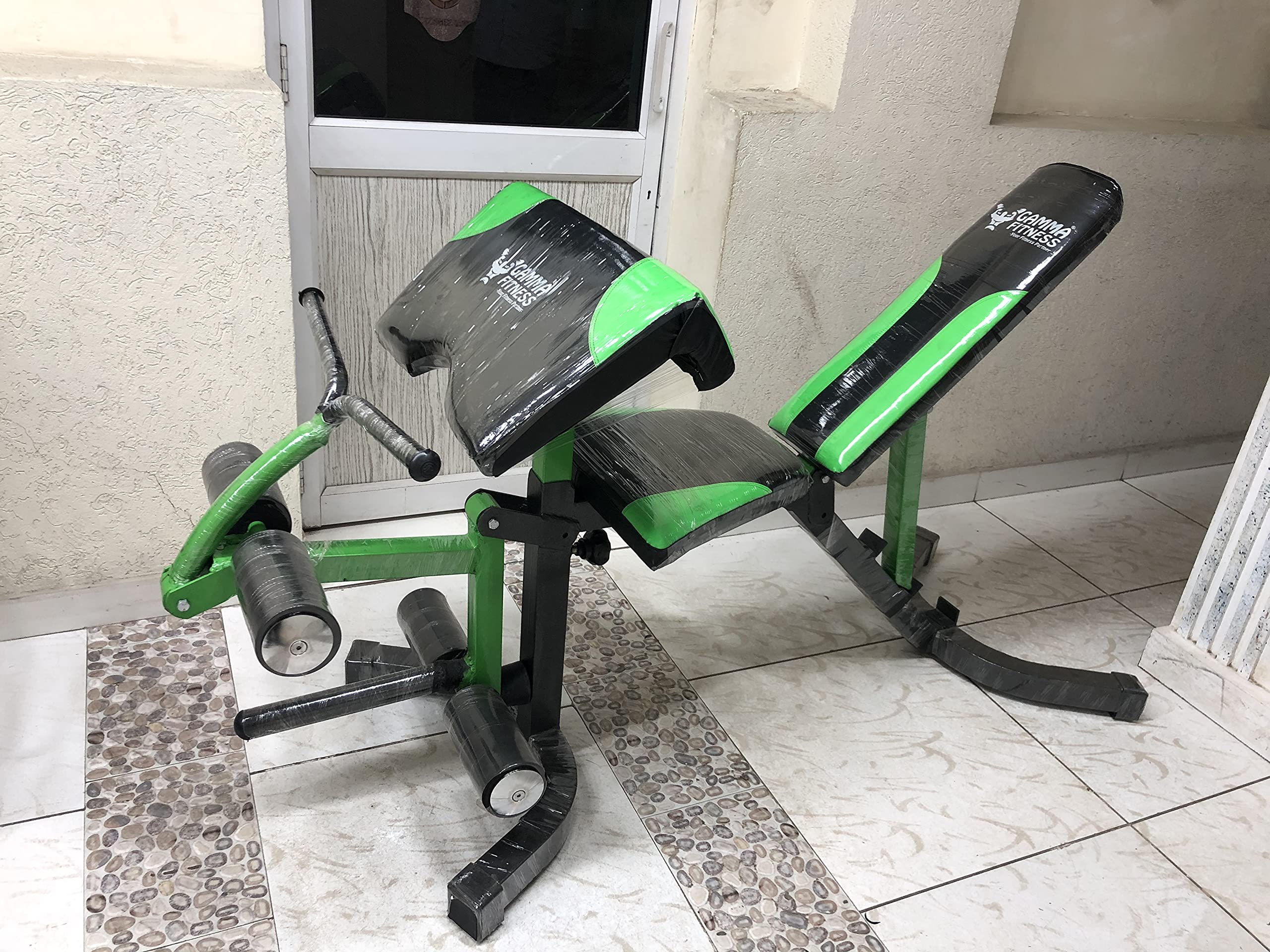 Gamma Fitness Multi Adjustable Decline Bench with Preacher Curl and Leg Curl Extension Bench (Multicolour) Weight Limit: 350 Kg (B091NFPY2J) Amazon Price History, Amazon Price Tracker