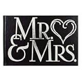 Malden International Designs Wedding Celebrations Mr & Mrs Brag Book Photo Album, 40-4x6, White