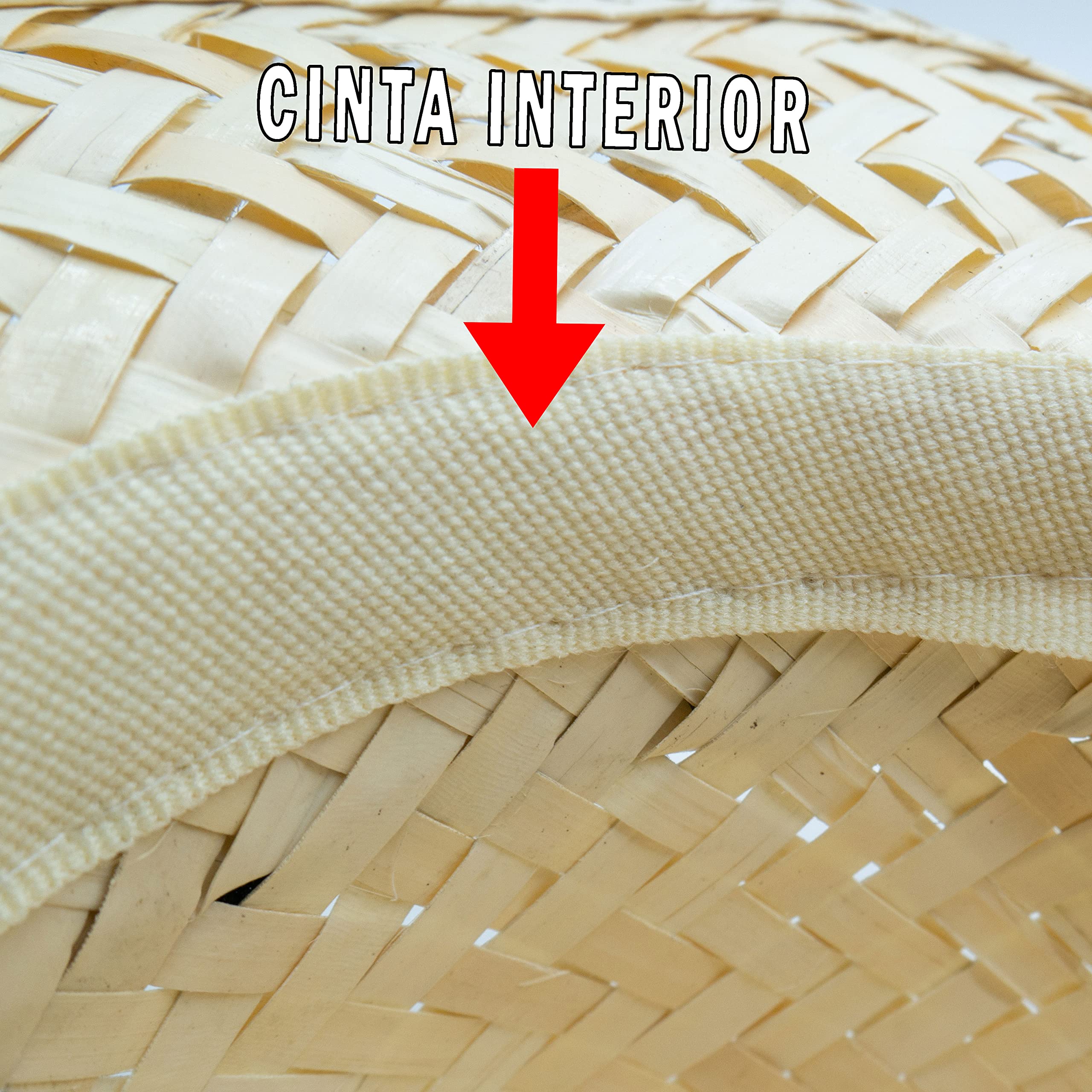 Bonnet personnalisé pour événements - Chapeau Natur en paille - Pack de chapeaux avec votre image ou phrase - Ruban de couleur à votre goût