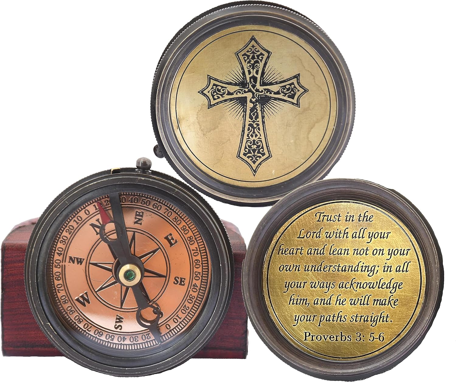 Engraved Baptism Gift Cross and Be Strong and Courageous, Jeremiah 29:11 Confirmation Gift Ideas, Uplifting | Heavenly Gift of Faith. The Perfect Baptism Gift, Missionary, Birthday
