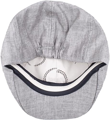 Miniatura 5 de Linen Beret Ivy Duckbill Flat Cap Elegant and Sophisticated, Peaky Blinders Hat Flat Newsboy Cap Men's Hat for Golf