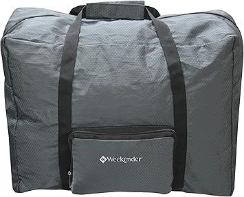 Weekender Packable Duffle Bag Grey One Size