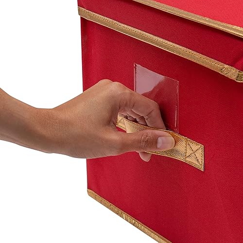 Miniatura 7 de Simplify - Caja plegable grande ideal para almacenar arreglos navideños