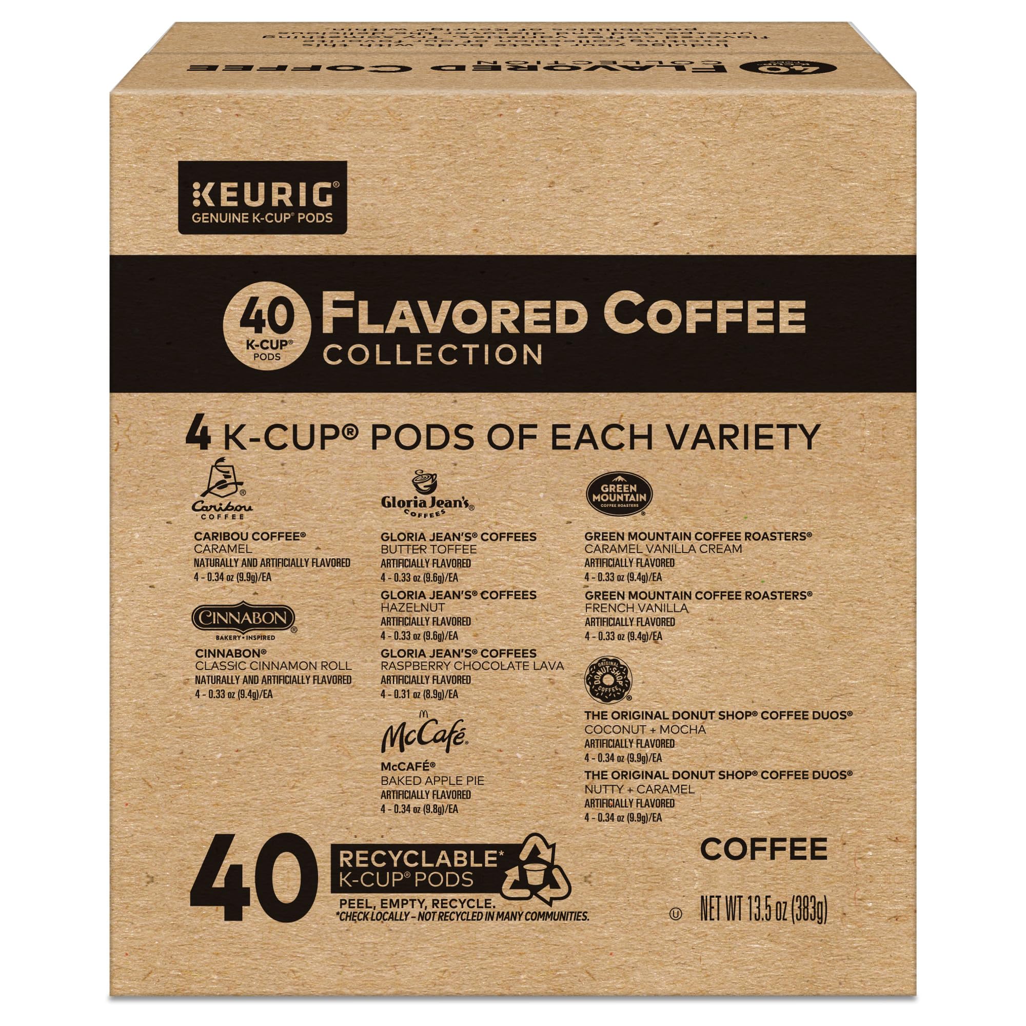 Keurig Flavored Coffee Variety Pack Keurig Single Serve K-Cup Pods 40ct — view 11