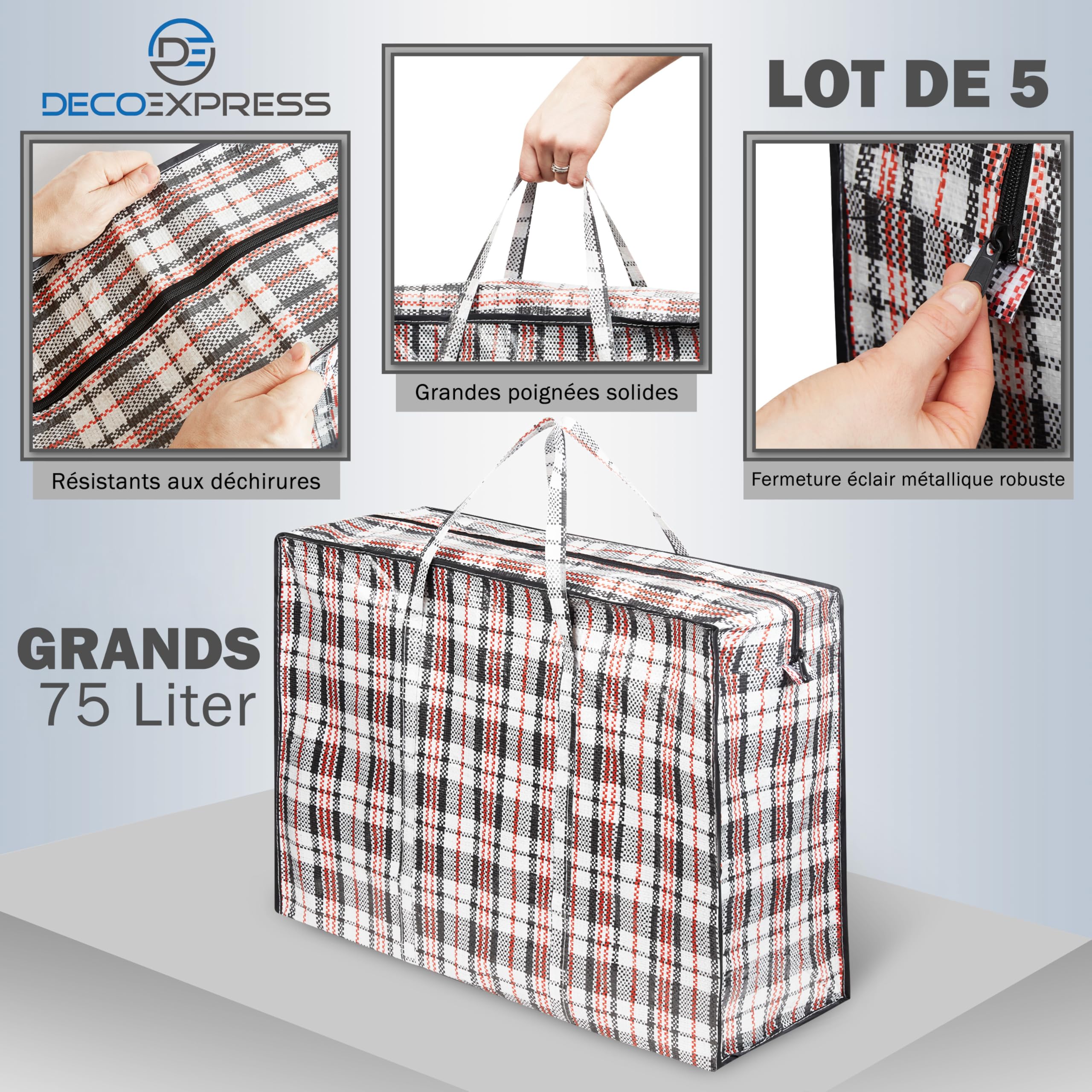 Bac de rangement Jumbo recyclé 32L