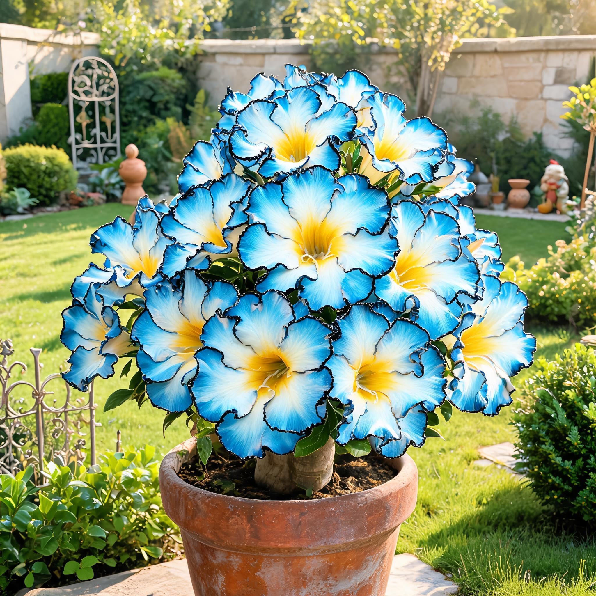 Hybrid Double Desert Rose Seeds- Vibrant Floral Display Garden-20pcs-C