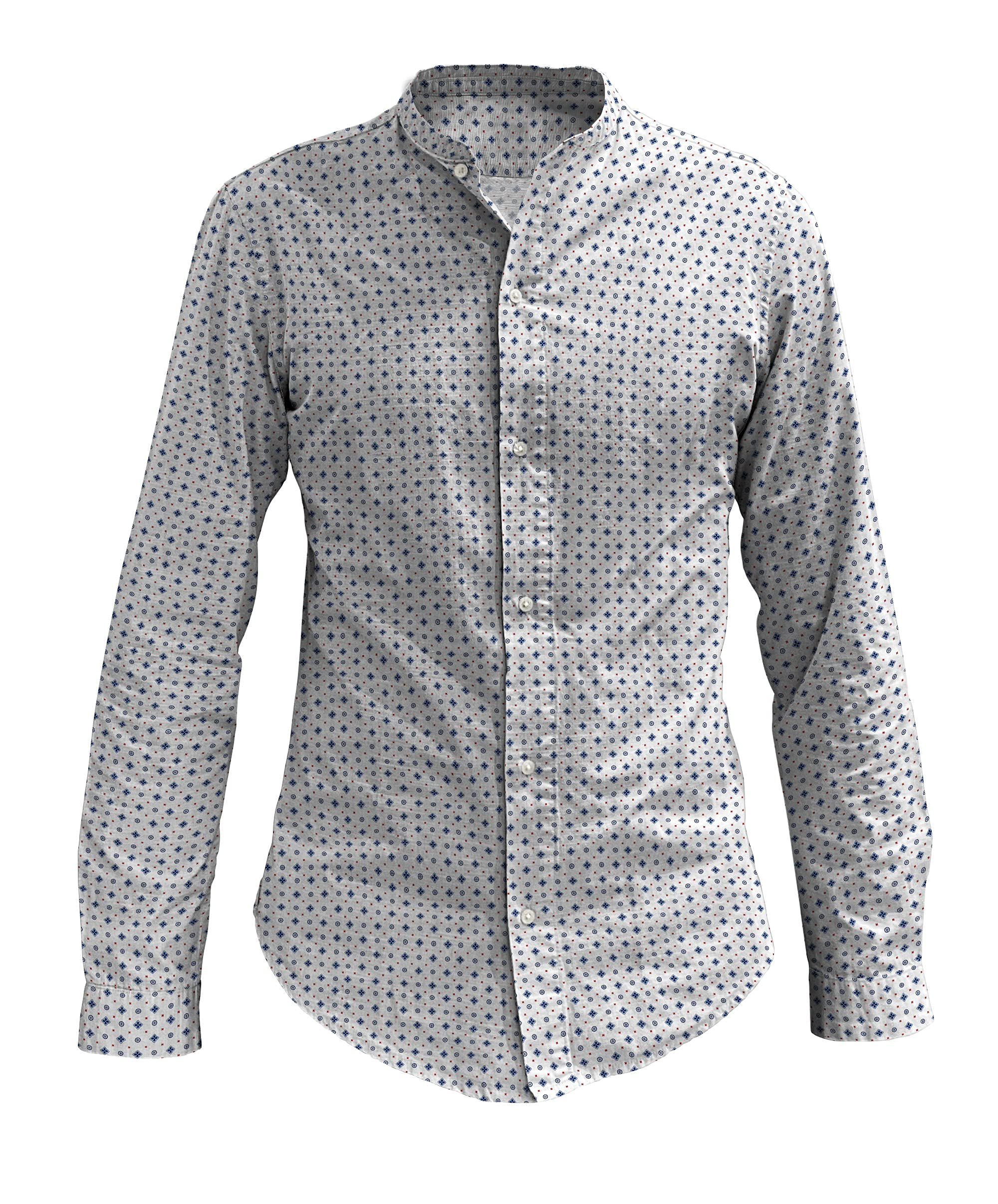 Kiosa - Camisa de Hombre de algodón, diseño 05, Talla