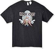 Looney Tunes Mens Looney Tunes Yosemite Sam Back Off Basic Heather Tee