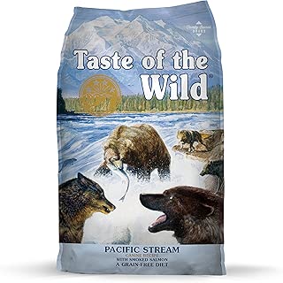 Taste of The Wild Grain Free High Protein Dry Dog Food Pacific Stream Adult - Smoked Salmon, 12.7kg