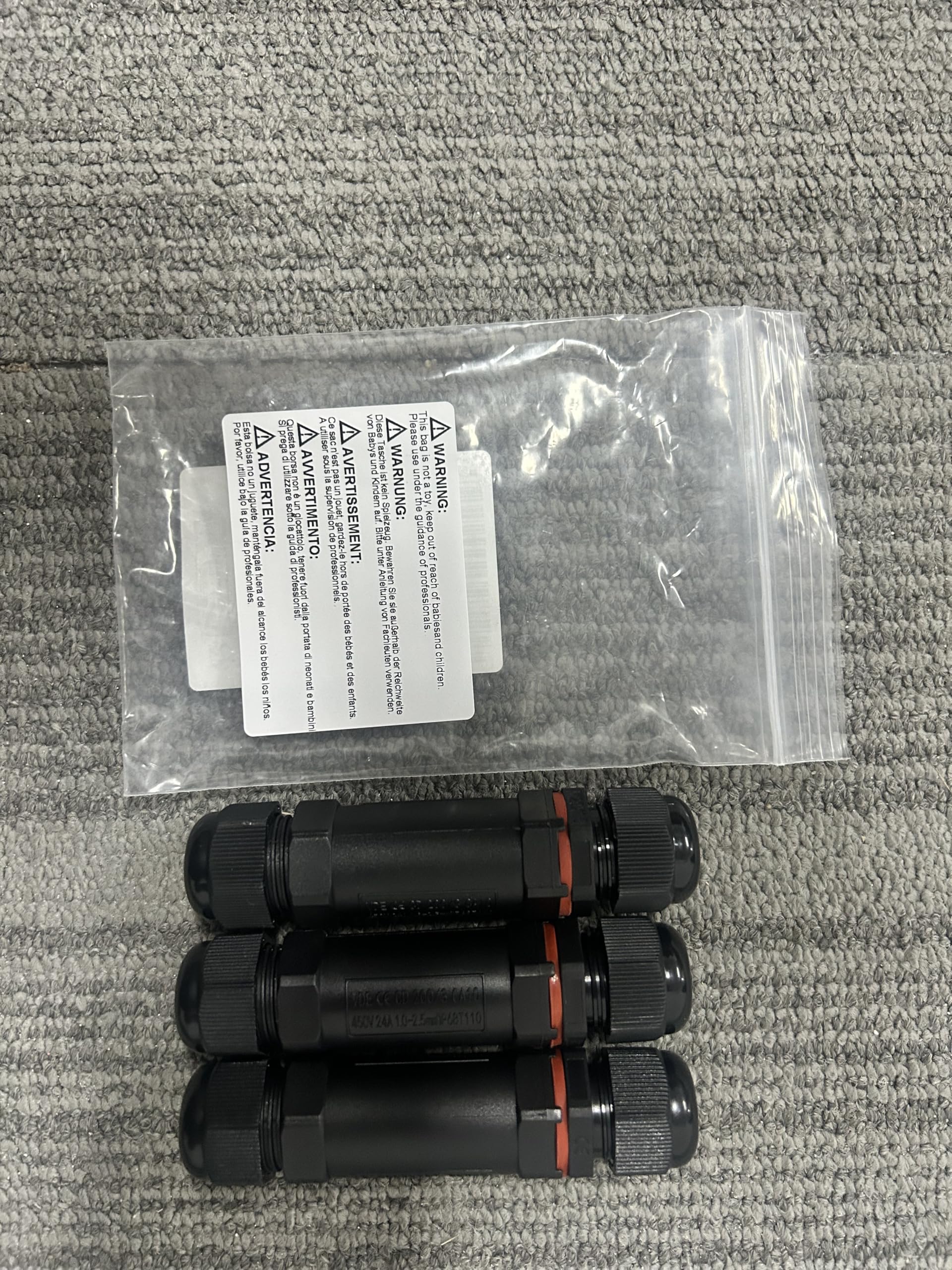 5 Poli Connettore Per Cavo Ipereabile IP68 Confezione Da 2 5-14 - Foto 6