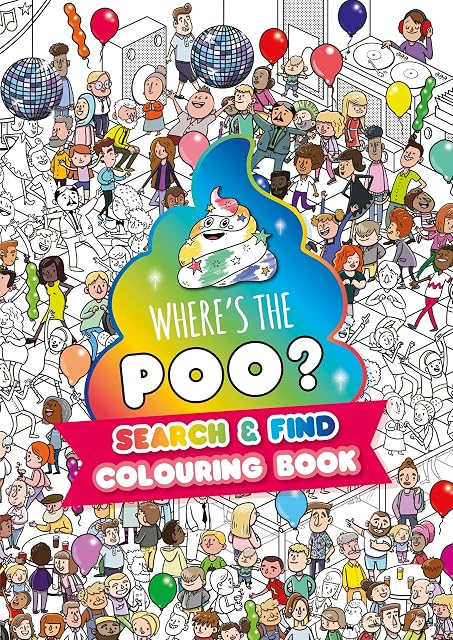 Portada de Wheres The Poo? A Search And Find Colouring Book