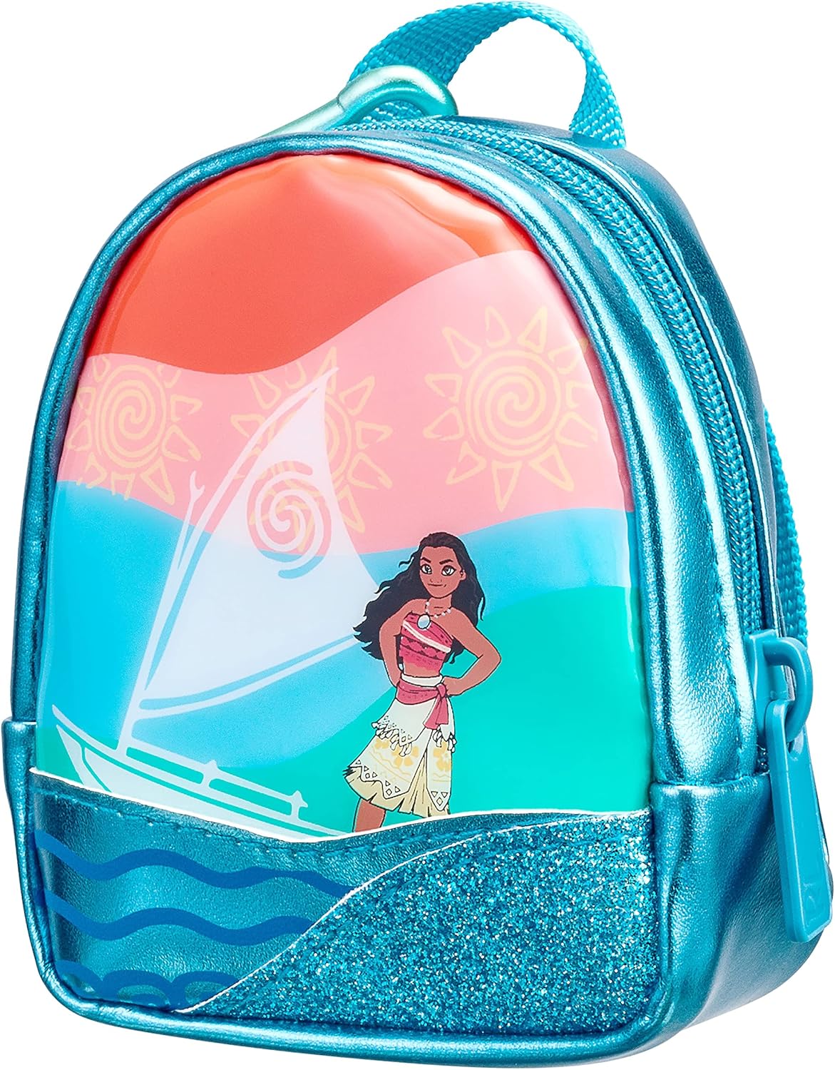 REAL LITTLES Disney Moana Collectible Micro Backpack with 7 Surprises Inside