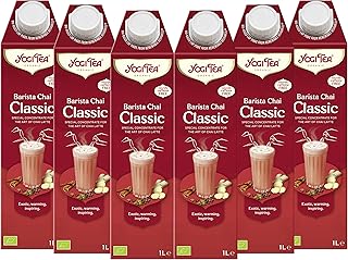 Yogi Tea Classic Chai Organic Herbal Tea, Naturally Caffeine Free, Blend of Cinnamon, Cardamom and Ginger, Just Add Milk, ...