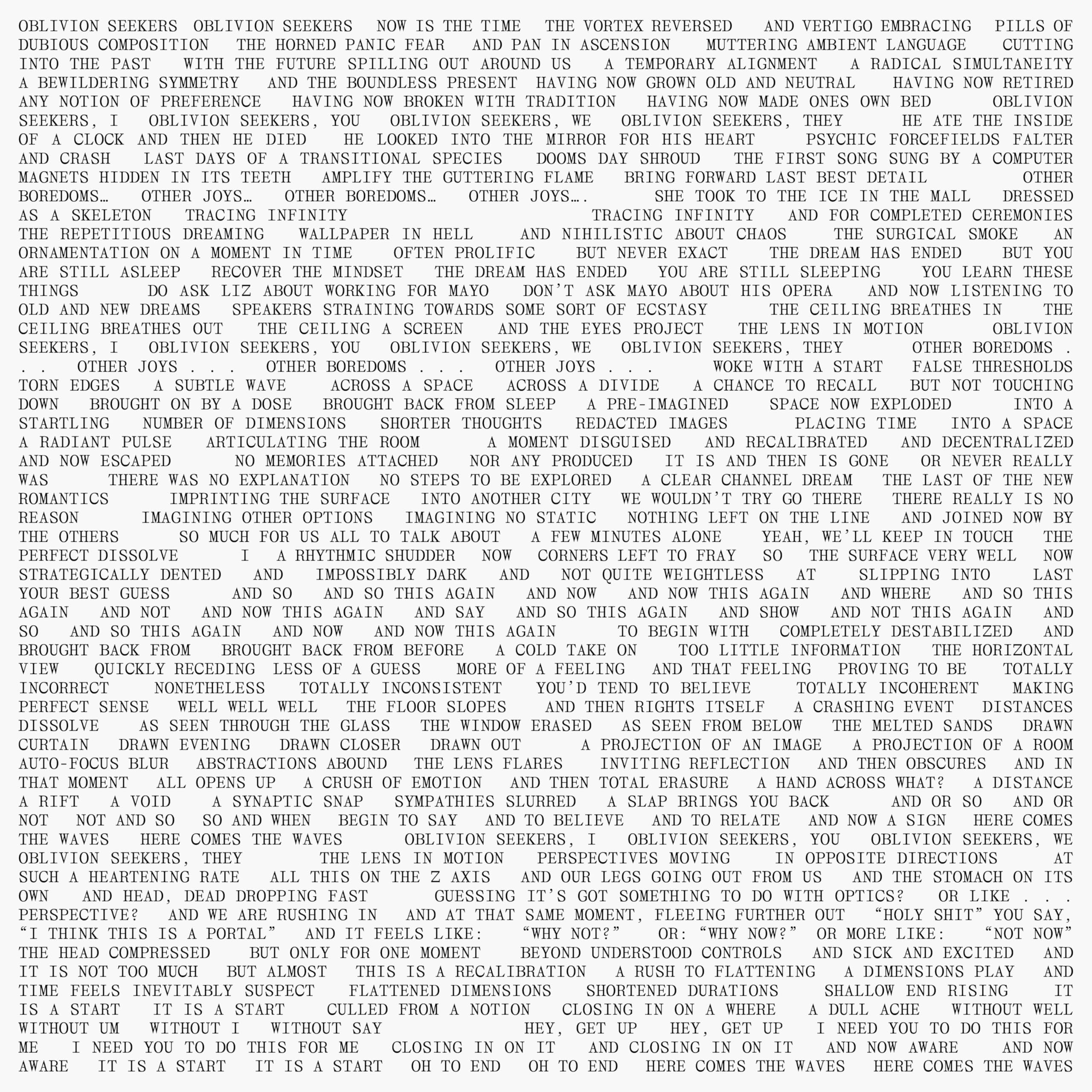 Oblivion Seekers [VINYL]