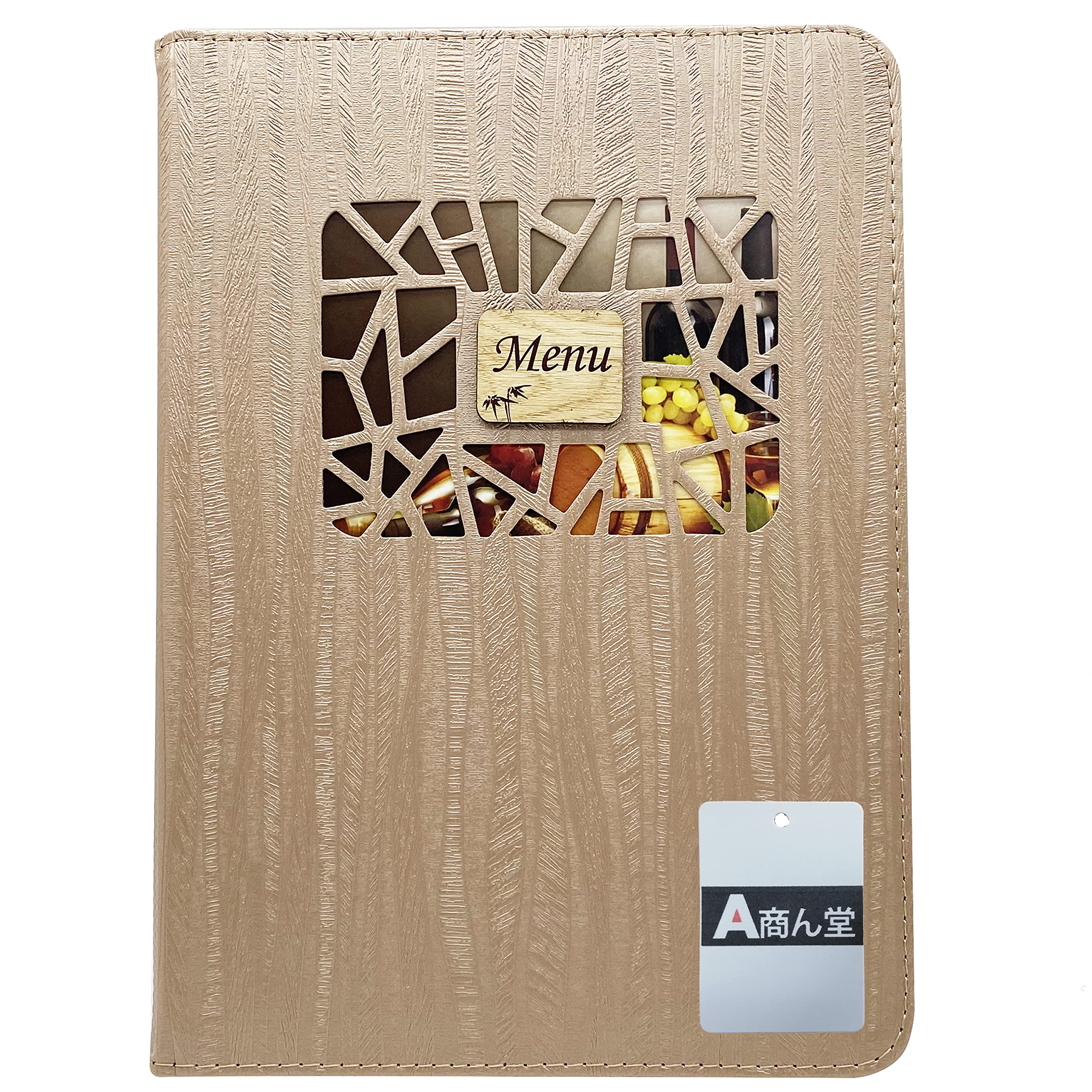 Amazon | akindou A4 サイズ 中綴じ メニューブック 全16面 利用可能