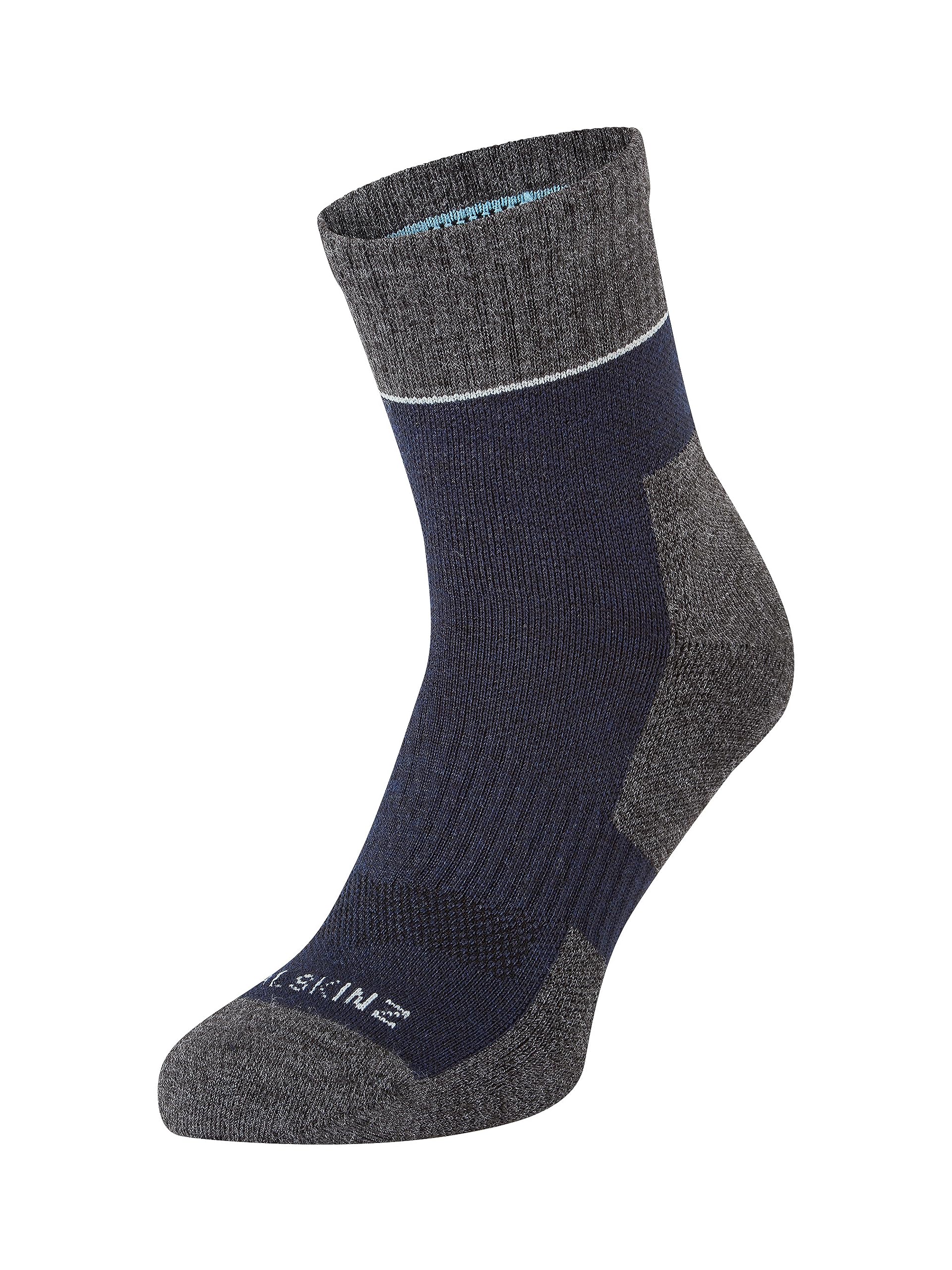 SEALSKINZ | Morston | Unisex Solo QuickDry Ankle Length Warm Weather Everyday Socks | Handles High Perspiration Levels | Breathable & Wearable