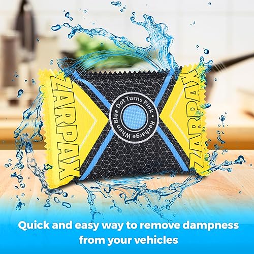 Miniatura 3 de 4.4 oz125 g desecante recargable paquetes deshumidificadores bolsa  4 unidades  Absorbentes de humedad para cajas fuertes, coche, baño,