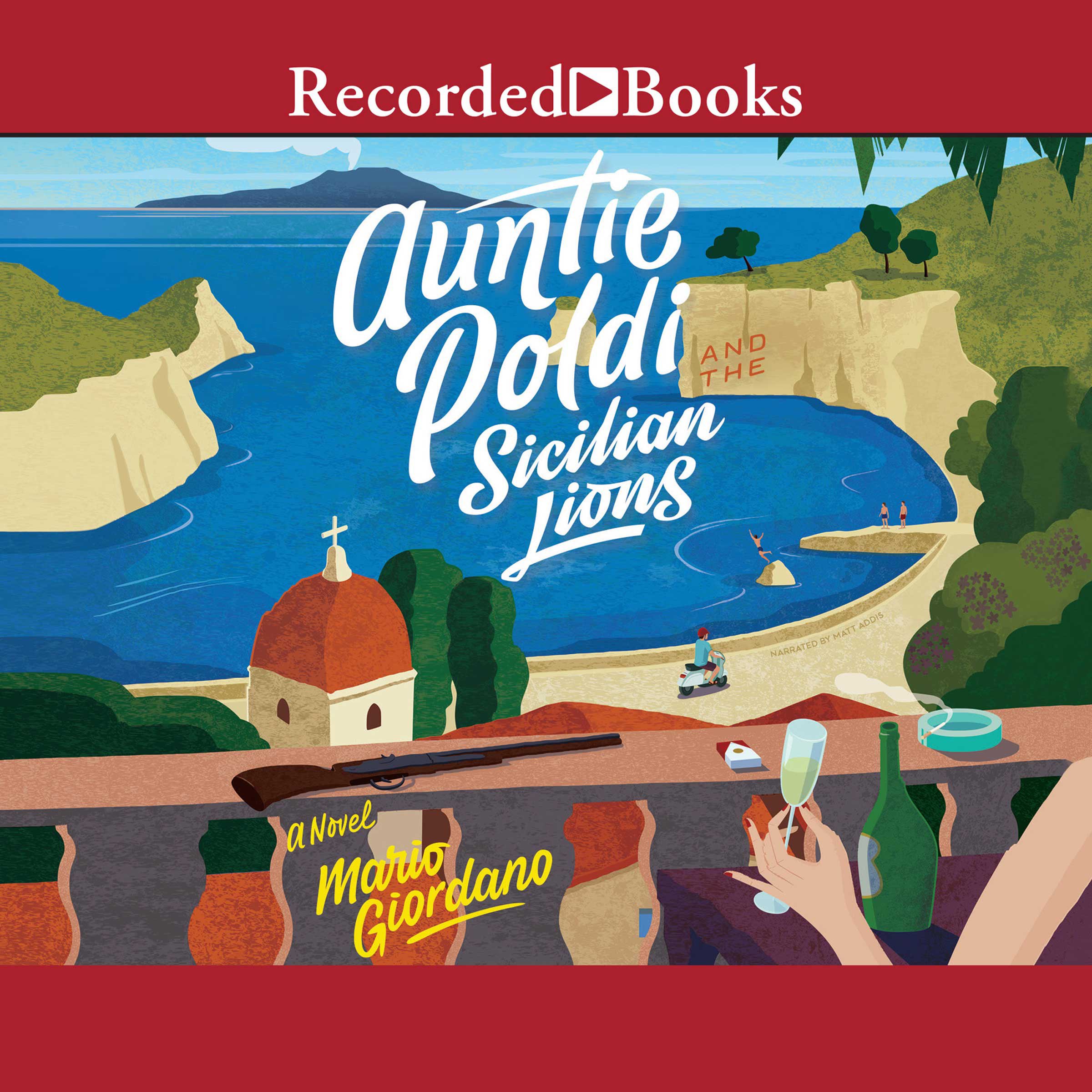 Cover art for Auntie Poldi and the Sicilian Lions