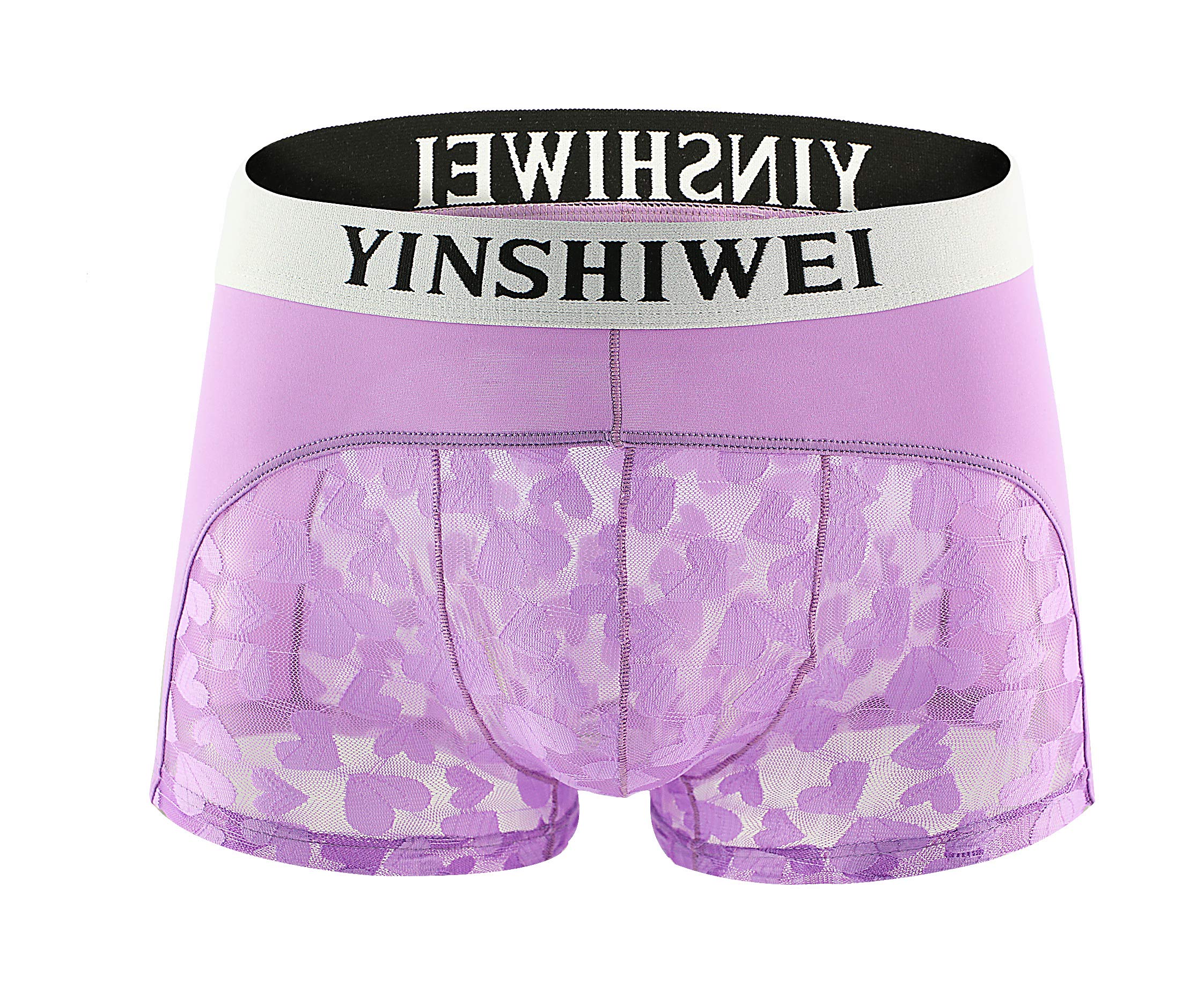 Buy Sissy Pouch Panties Men's Silky Lace Bikini Briefs Underwear Sexy