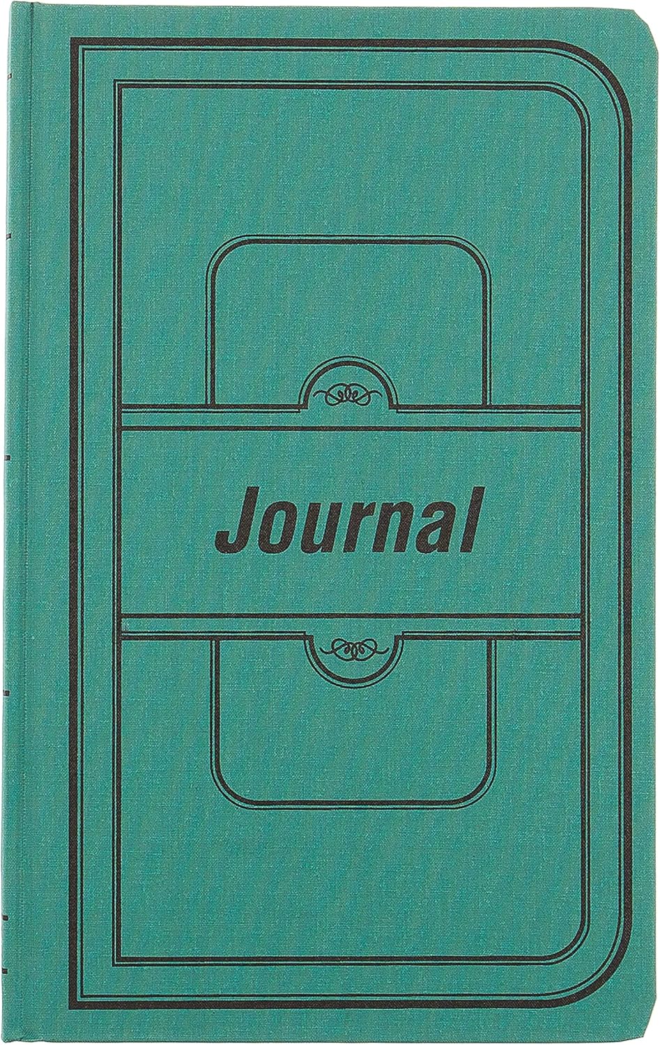 NATIONAL Green Canvas Journal, 12.125" x 7.625", 500 Pages (A66500J)