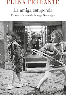 Portada de Amigas de estupendas de Elena Ferrante