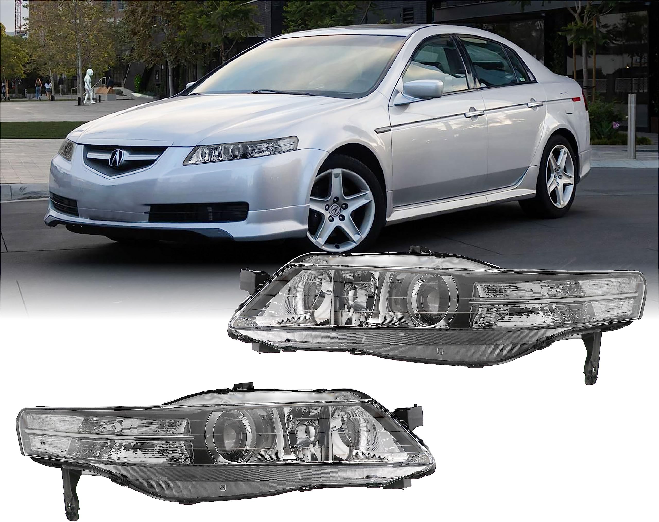 2004 Acura Tl Headlights