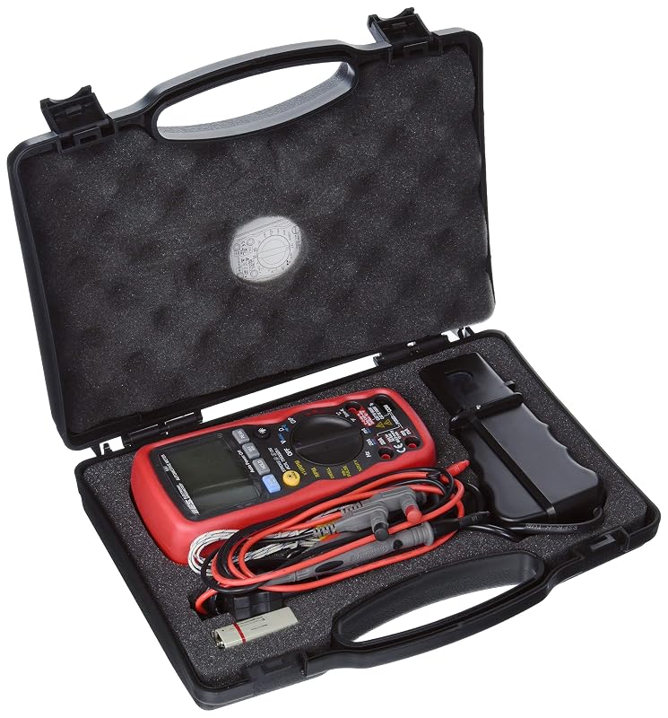 Multímetro digital automotivo ES 597 CAT III 1000 V com termômetro infravermelho e medição de pulso