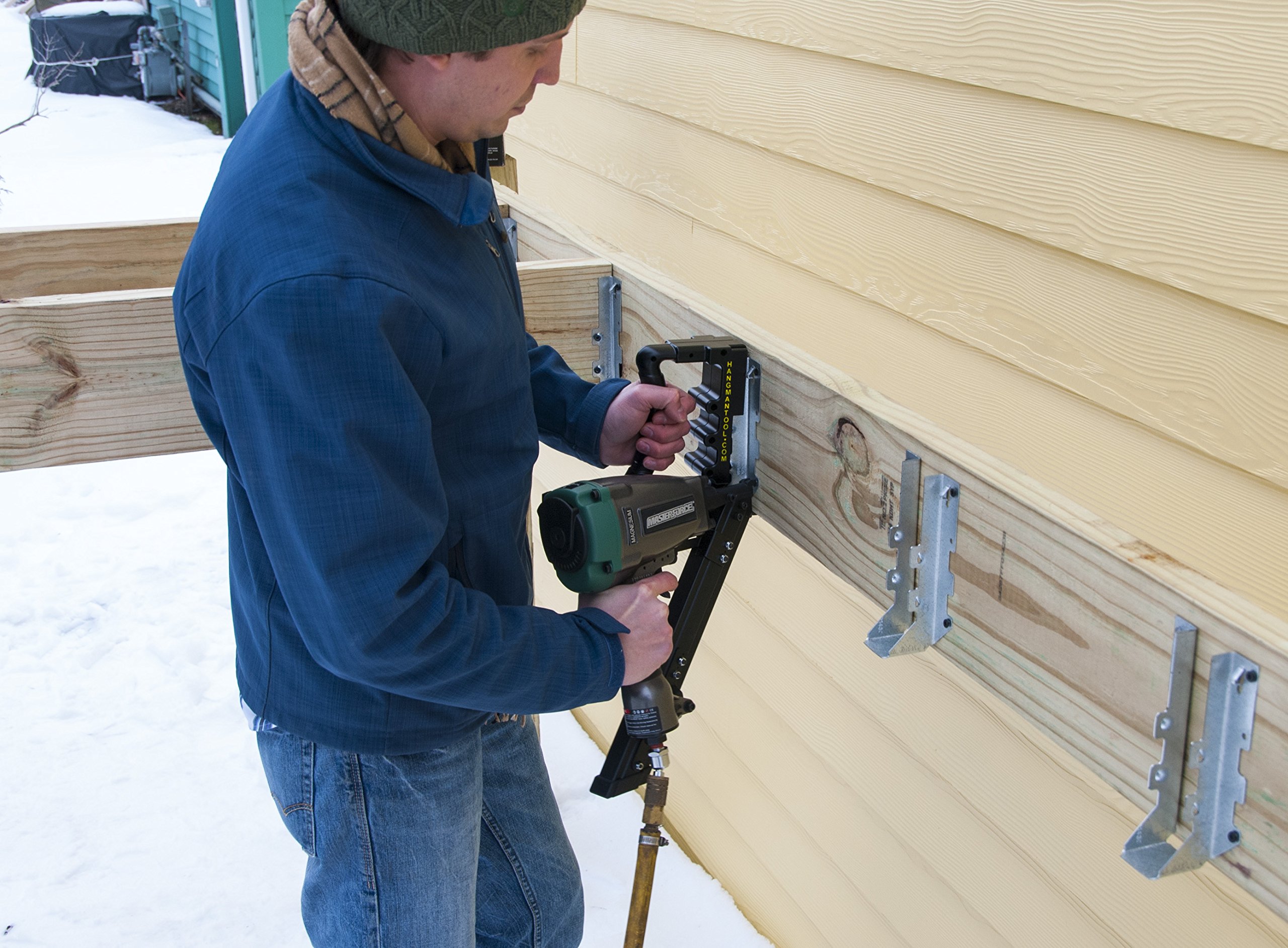 Buy Hang Em Fast Easy Joist Hanging Tool Hang Man Tool 2x4 2x6 2x8 2x10 2x12 Metal Joist