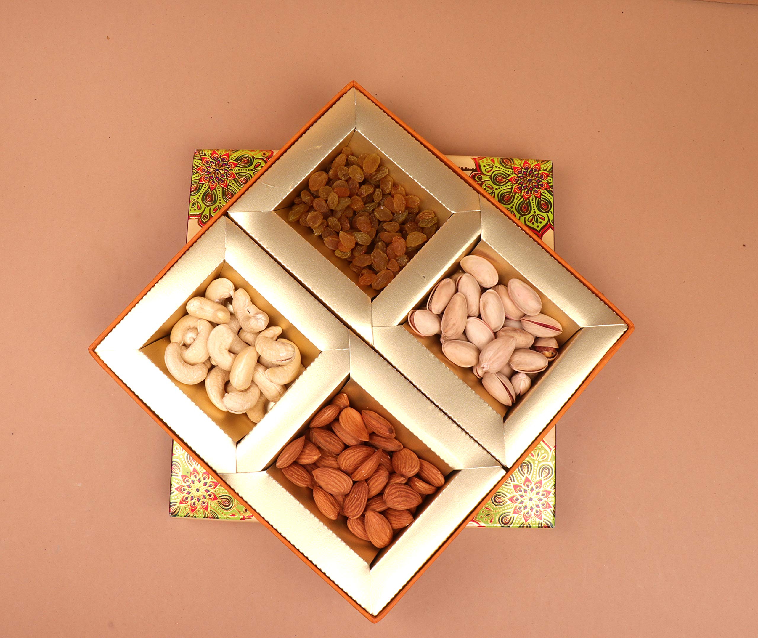 LEEVE DRY FRUITS Combo Fruit Dry Nut & Nuts Diwali Gift Fancy Box Hamper offer pack 200G Pc04 - Image 3 thumbnail