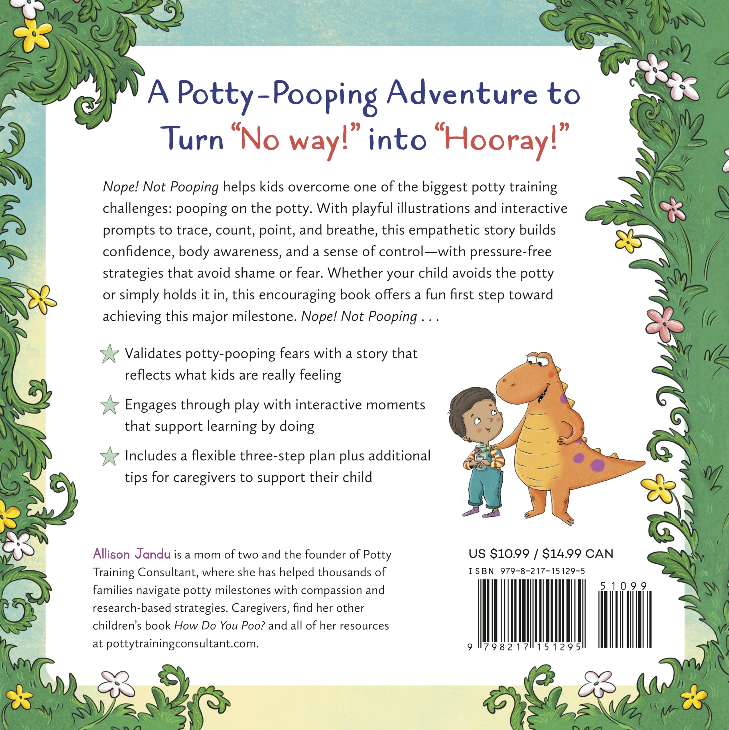 Nope! Not Pooping: A Potty Training Book for Kids Who Won't Poop on the Potty