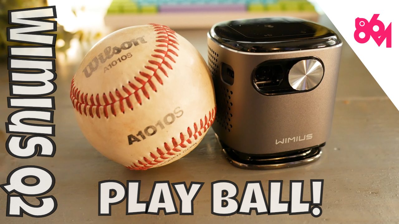 Watch A baseball sized portable projector ﹙The WiMiUS Q2﹚ on