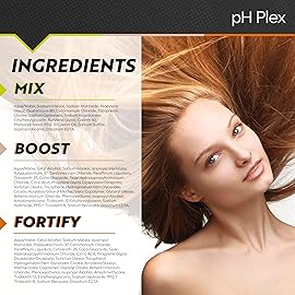 LIW pH Plex Full Service Kit - Protect, Repair & Stabilize Hair Care Treatment for All Hair Types - Use with Home Hair Color & Bleach Products - 1 Month Supply