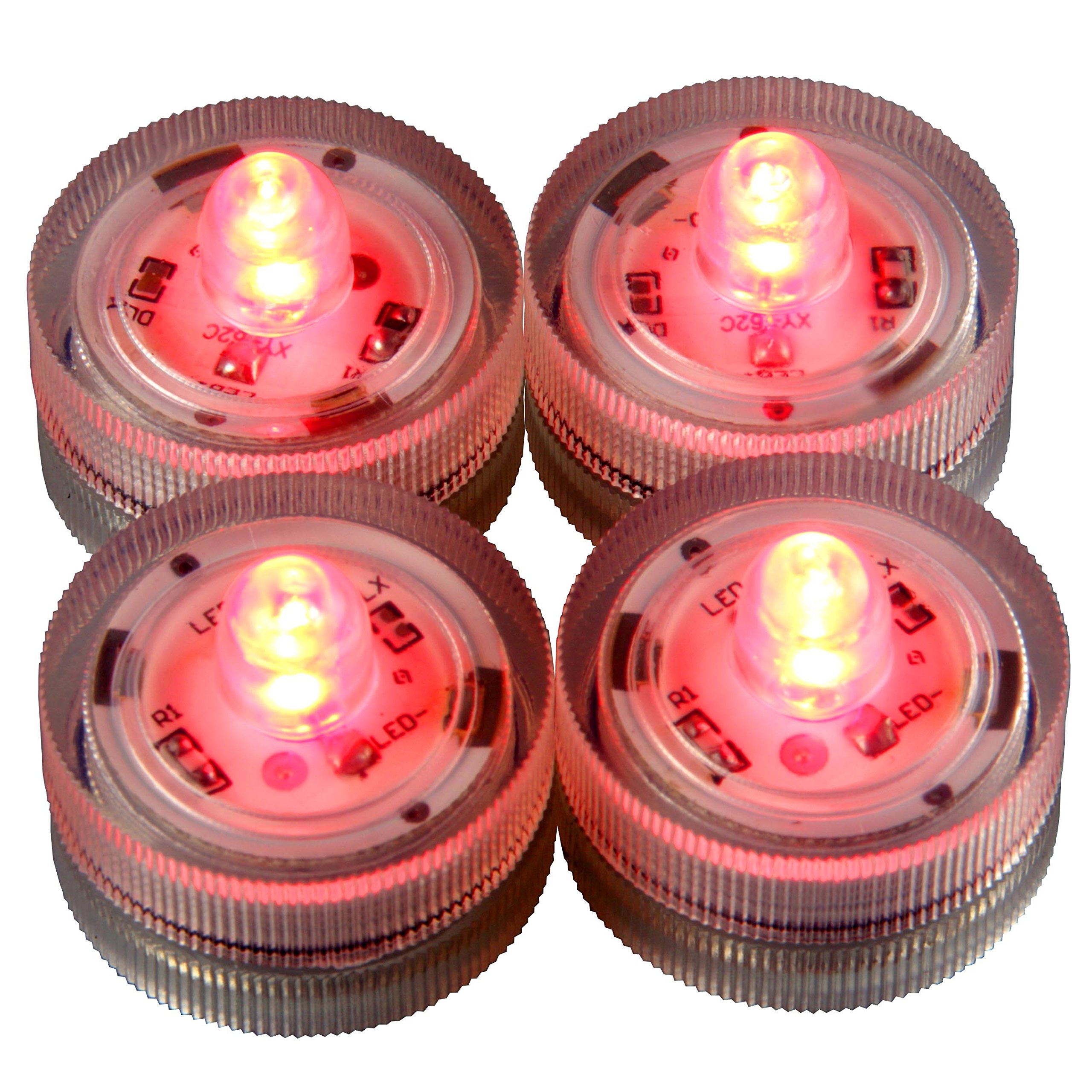 Cello Tauchbares LED-Licht – Batteriebetrieb, Wasserdicht, Vielseitig Für Kerzenhalter & Deko