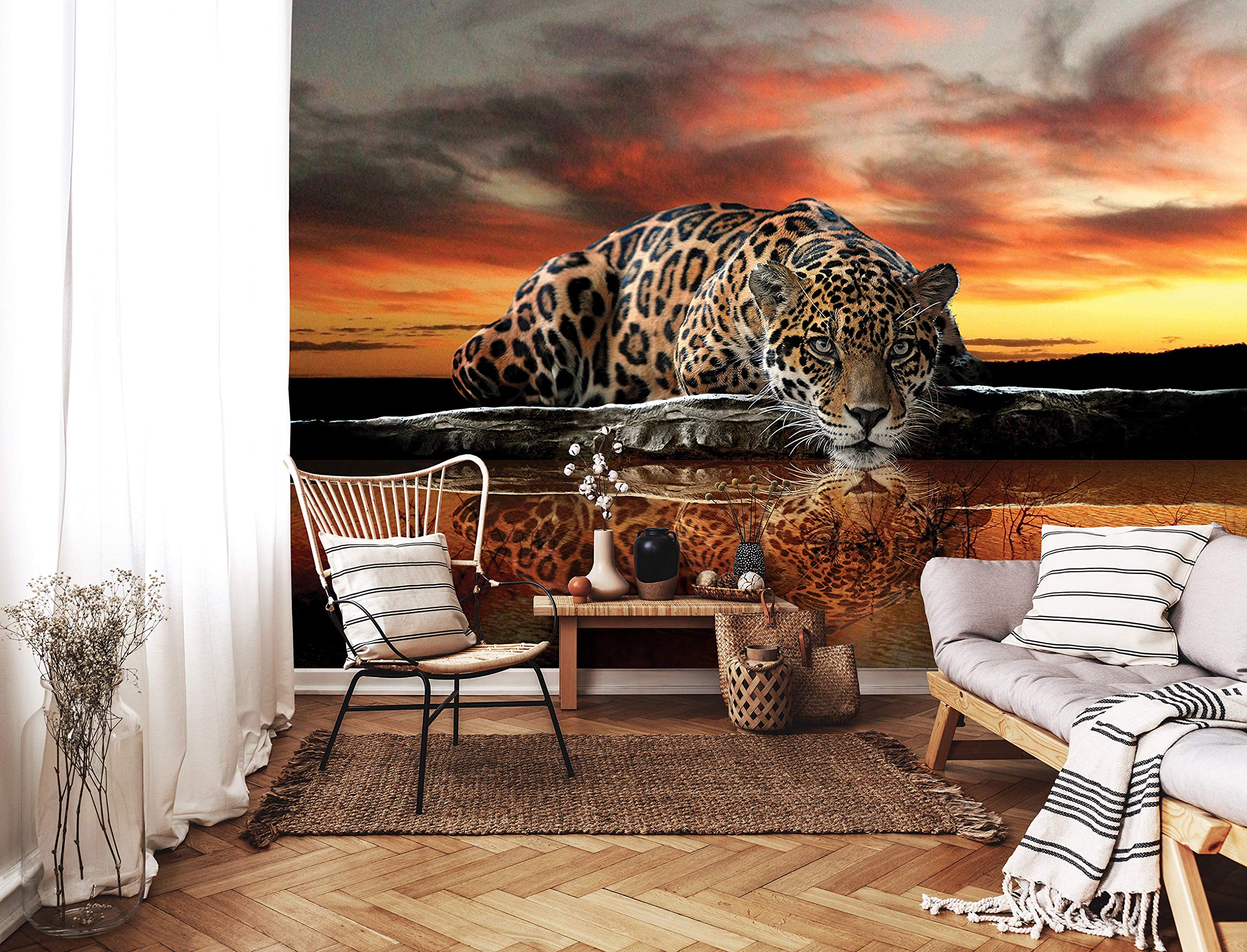 Wallpapers Leopard Animal Majestic Leopard Prowling In Natural Habitat