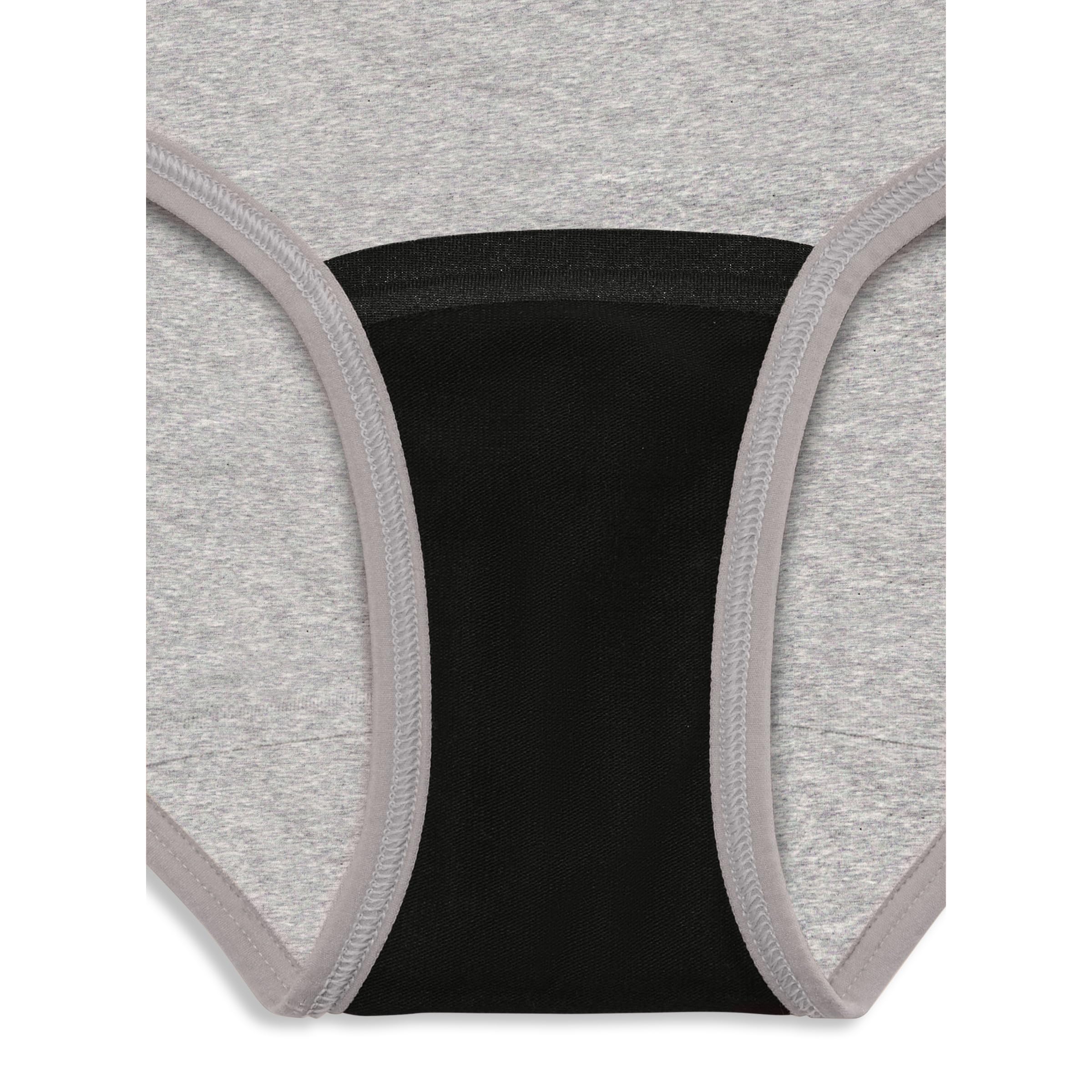 Jockey Biancheria intima da donna senza preoccupazioni in cotone elasticizzato moderata assorbenza breve
