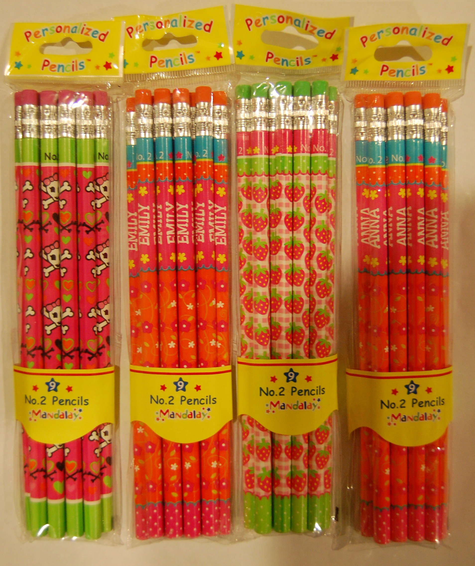 9 My Name #2 Personalized Pencils - Matthew