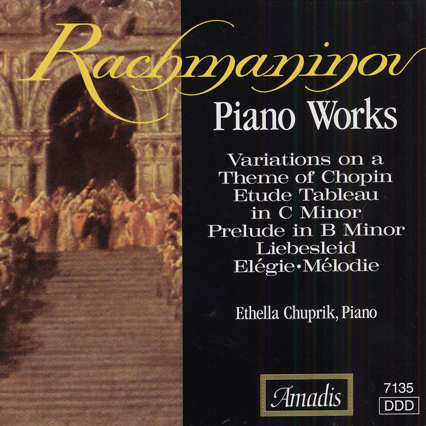 Piano Works [Audio CD] Rachmaninoff and Chuprik