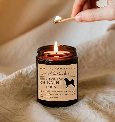 Miniatura 4 de HTDesigns Regalo Shiba Inu  Vela Shiba Inu  Shiba Inu Mom  Regalo Shiba  Regalo para dueño de Shiba Inu  Regalos para perros  Vela de pedo de perro