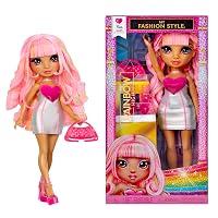 Rainbow High My Fashion Style Bambola - Kia - Bambola alla moda color rosa tenue di 28 cm con abito