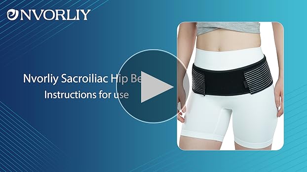 Amazon.com: Nvorliy SI Joint Belt – Sacroiliac Pelvic