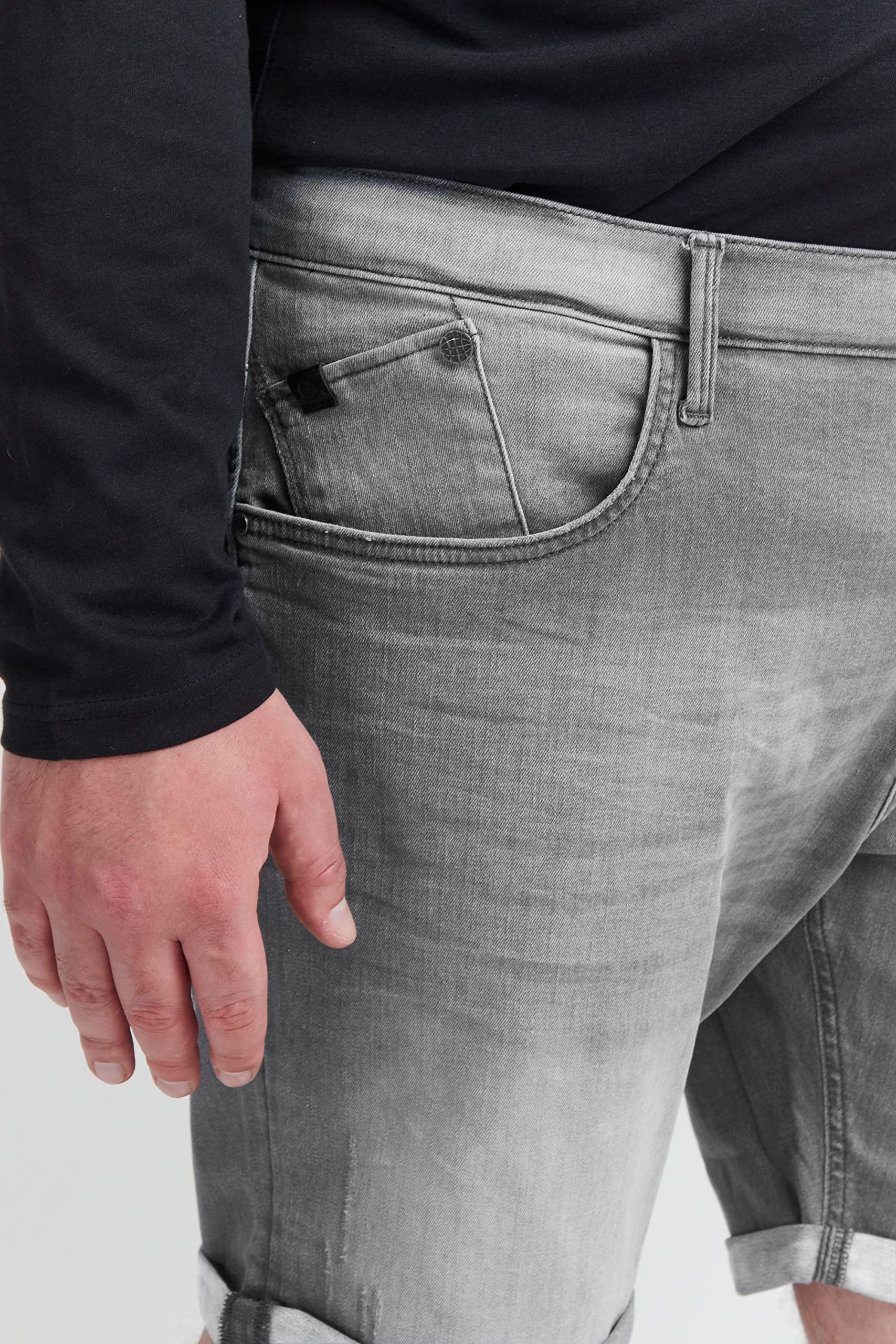 Blend BHBGrilitsch Herren Jeans Shorts Kurze Denim Hose Big&Tall