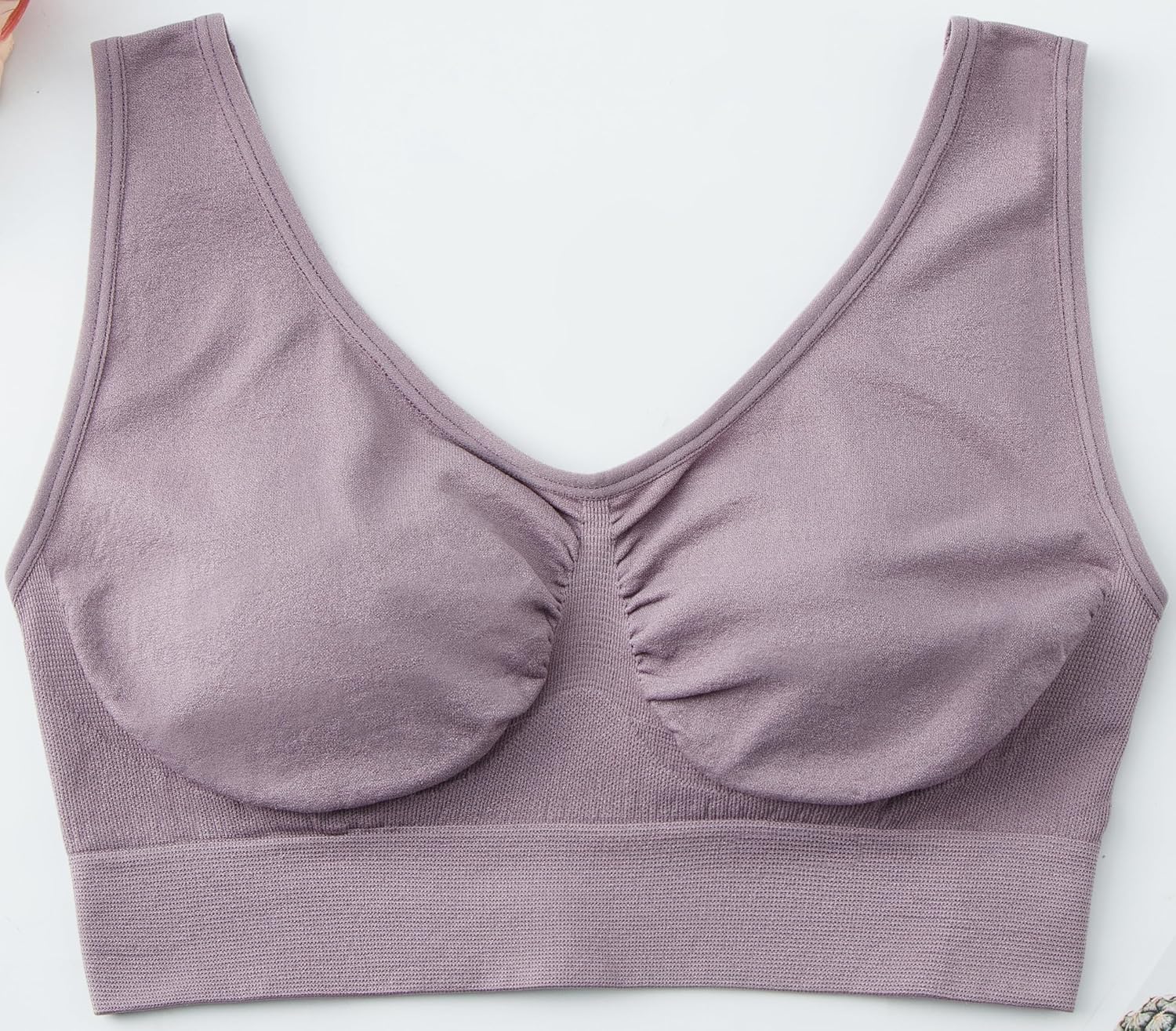 Hiking Gril Women's Comfort Wirefree Bralette Unpadded Sleep Yoga Bra - Image 4