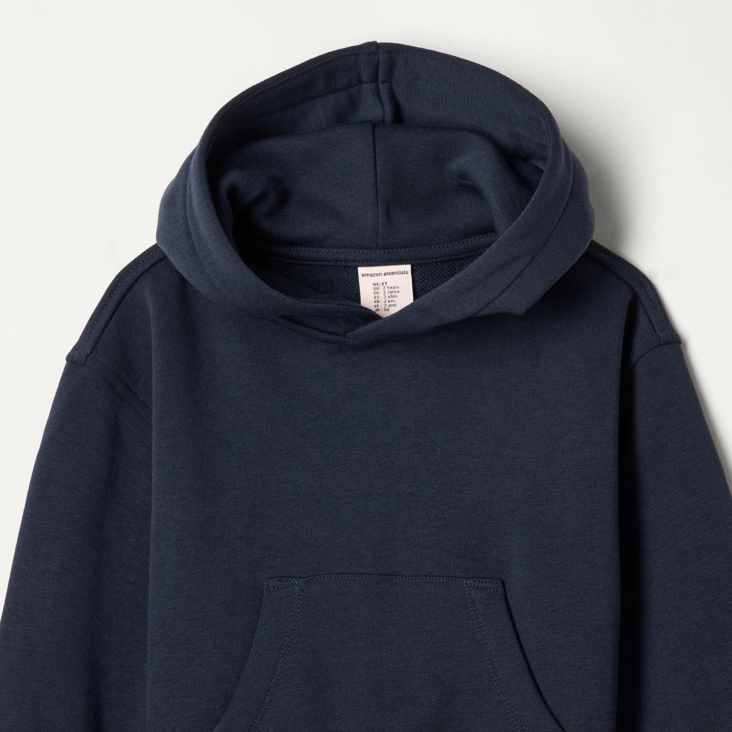 Amazon Essentials Mixte Enfant Sweat-Shirt Large à Capuche