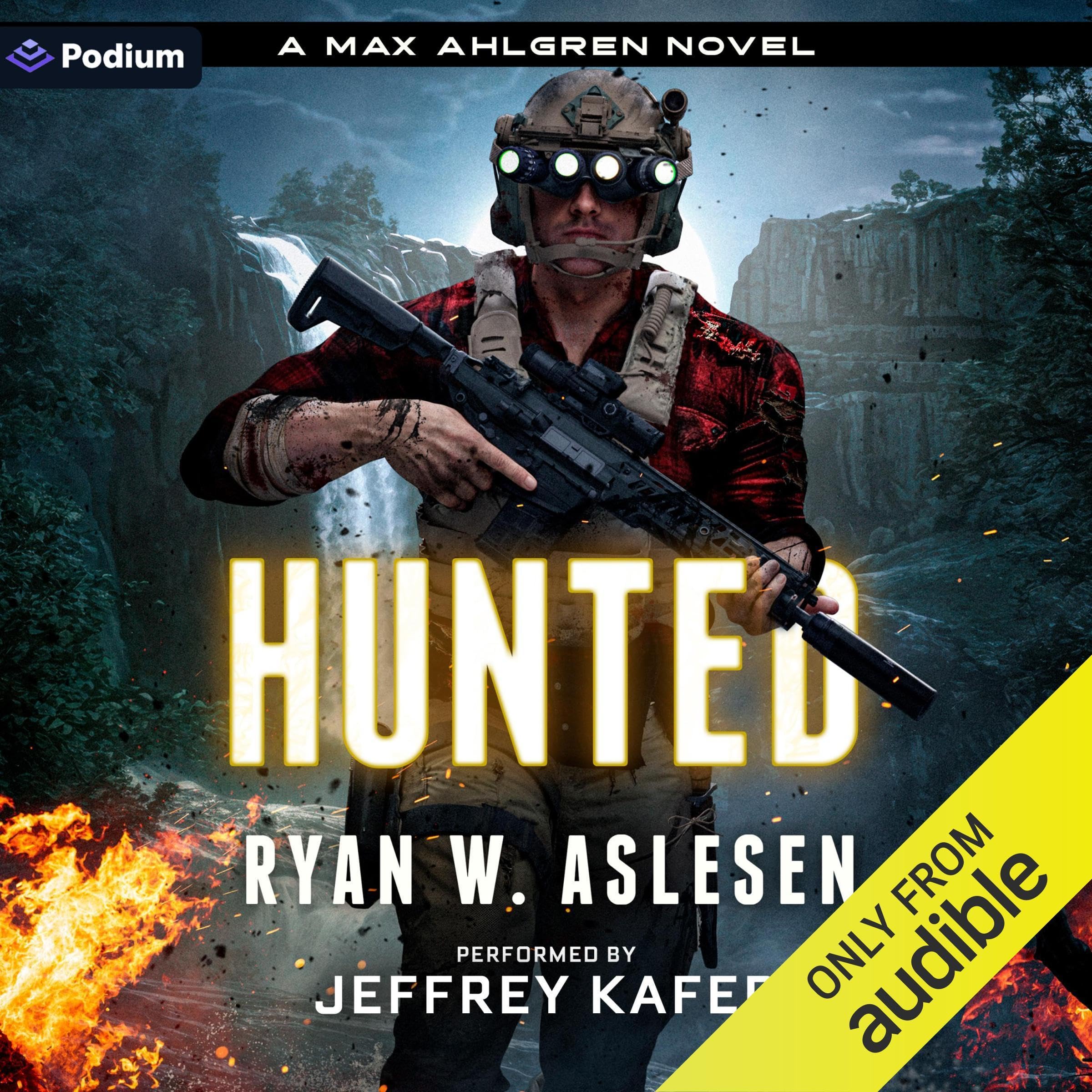 Cover art for Hunted: Crucible, Book 7