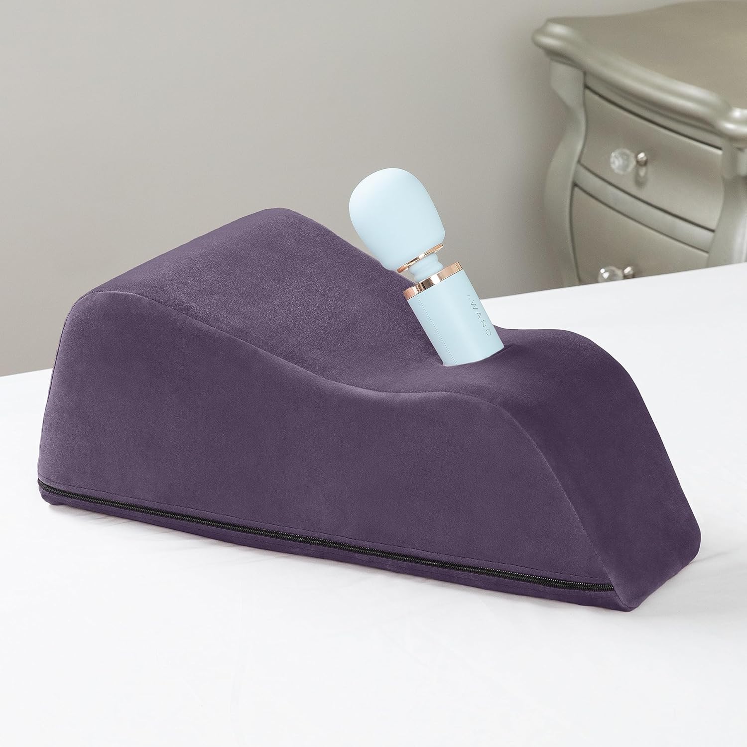 Liberator Wanda Toy Mount for Hitachi Magic Wand, Merlot Velvish